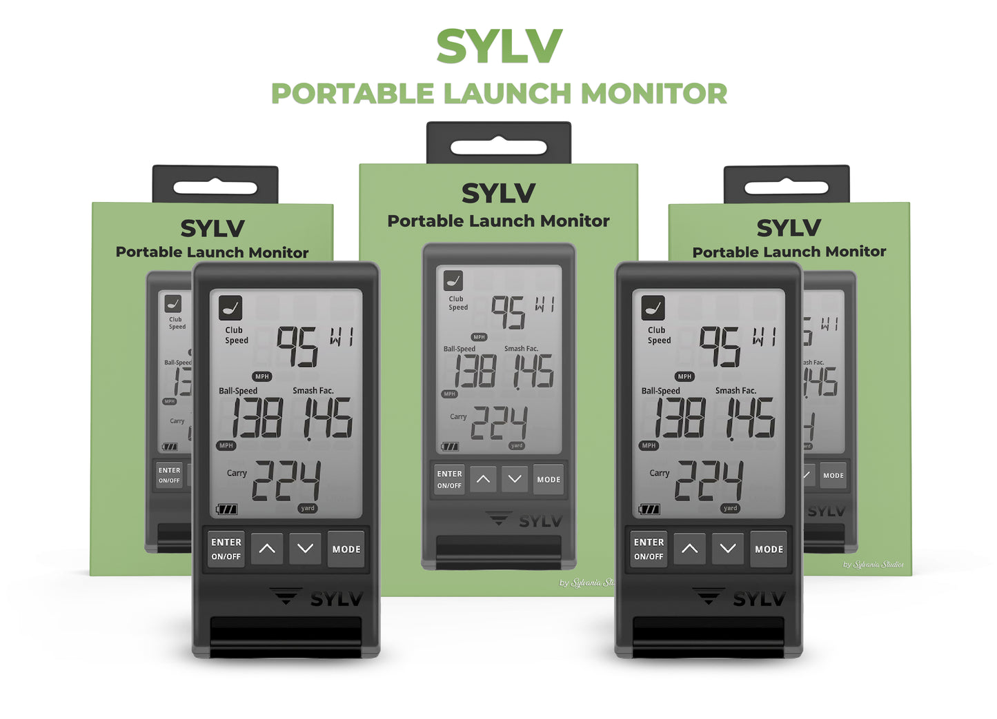 Portable Golf Launch Monitor by SYLV